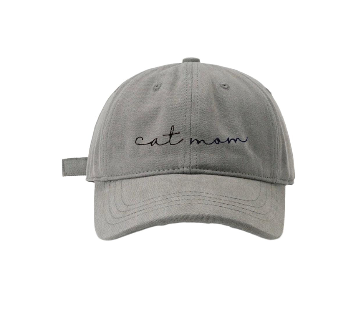 Cat Mom Hat - Grey