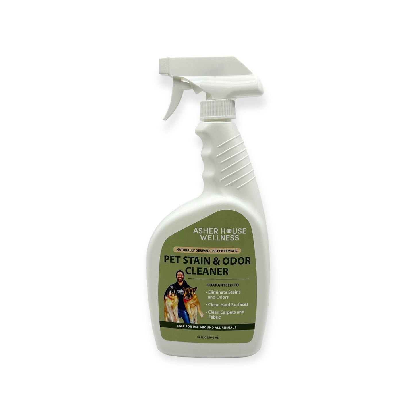 Asher House Wellness Nettoyant anti-taches et odeurs pour animaux de compagnie (32FL OZ)
