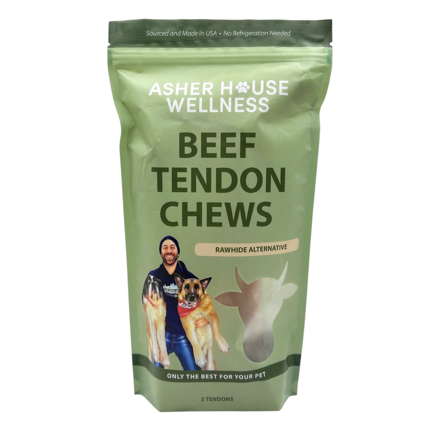 Beef Tendon Chews (Pack of 5)