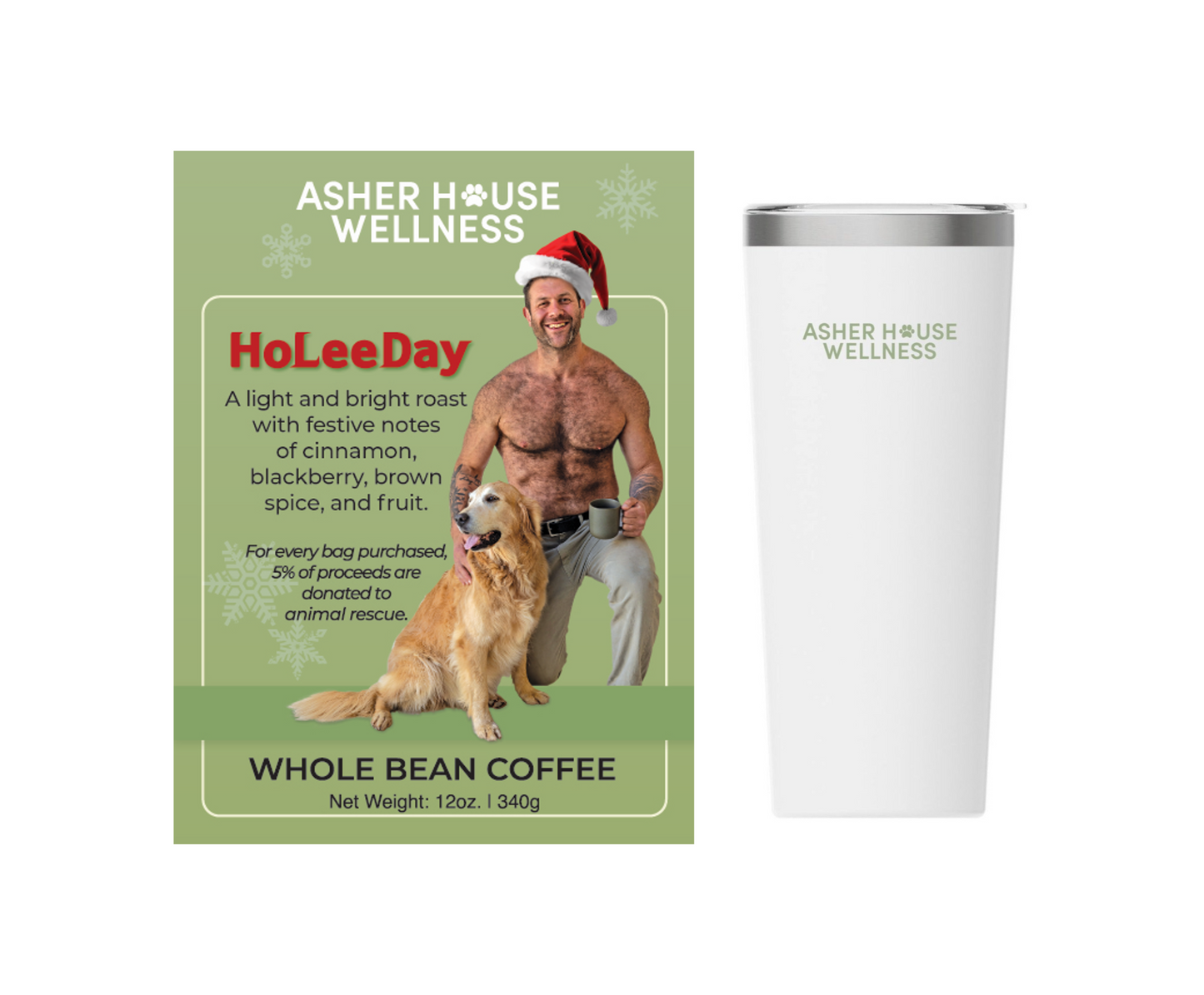 HoLeeDay Special Edition Coffee & Travel Mug Set