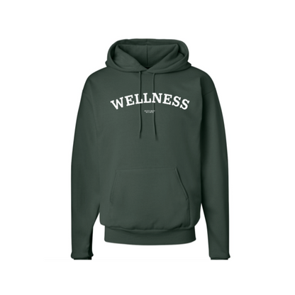 Wellness Hooded Sweatshirt - Dark Green